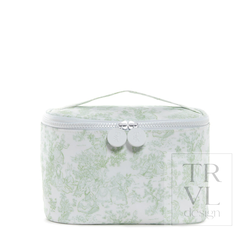 Kit Case - Bunny Toile Green