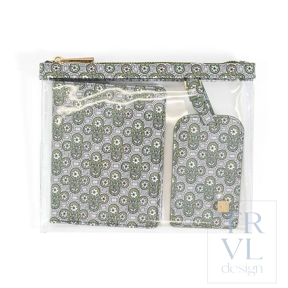 Luggage Tag & Passport Set - Surrey - Travel Pouches