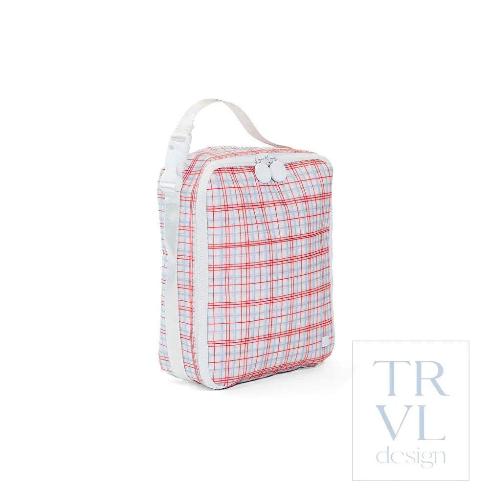 Lunch Box - Classic Plaid Red - Lunch Bags