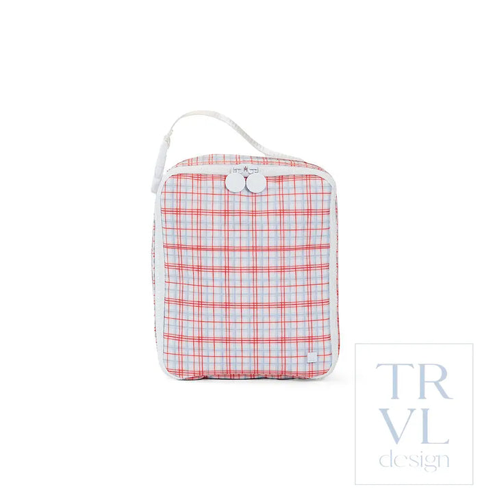 Lunch Box - Classic Plaid Red - Lunch Bags