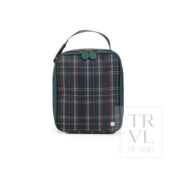 LUNCH BOX Insulated Lunch Bag - CAMBRIDGE PLAID - Lunch Bags