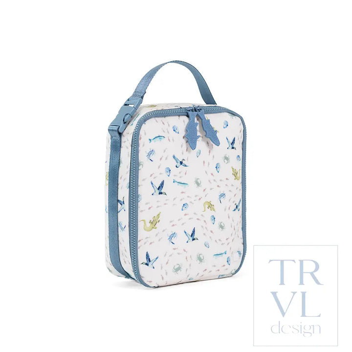 LUNCH BOX Insulated Lunch Bag - COASTAL TIDE - Lunch Bags
