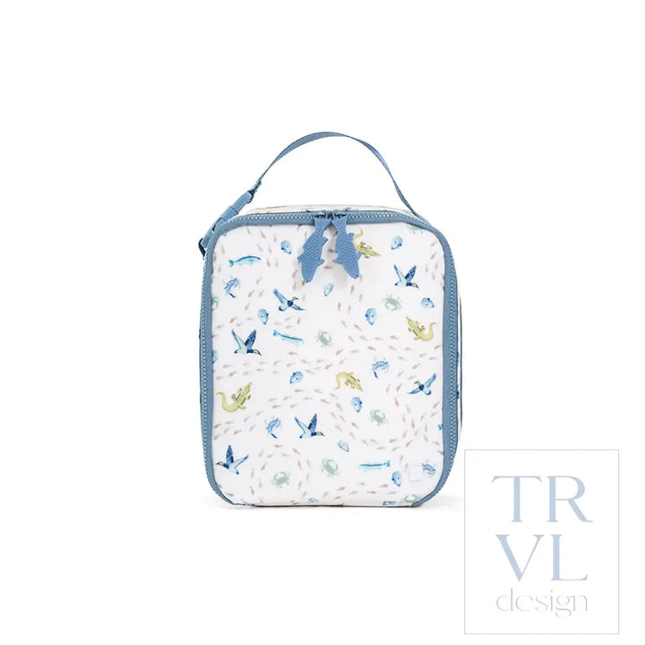 LUNCH BOX Insulated Lunch Bag - COASTAL TIDE - Lunch Bags