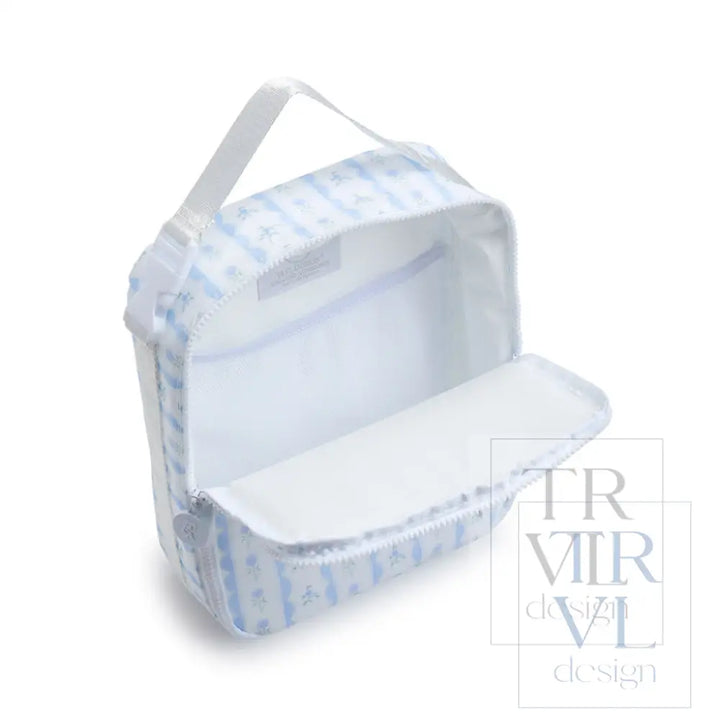 Lunch Box Insulated Lunch Bag - Ribbon Floral Blue *New! Bags