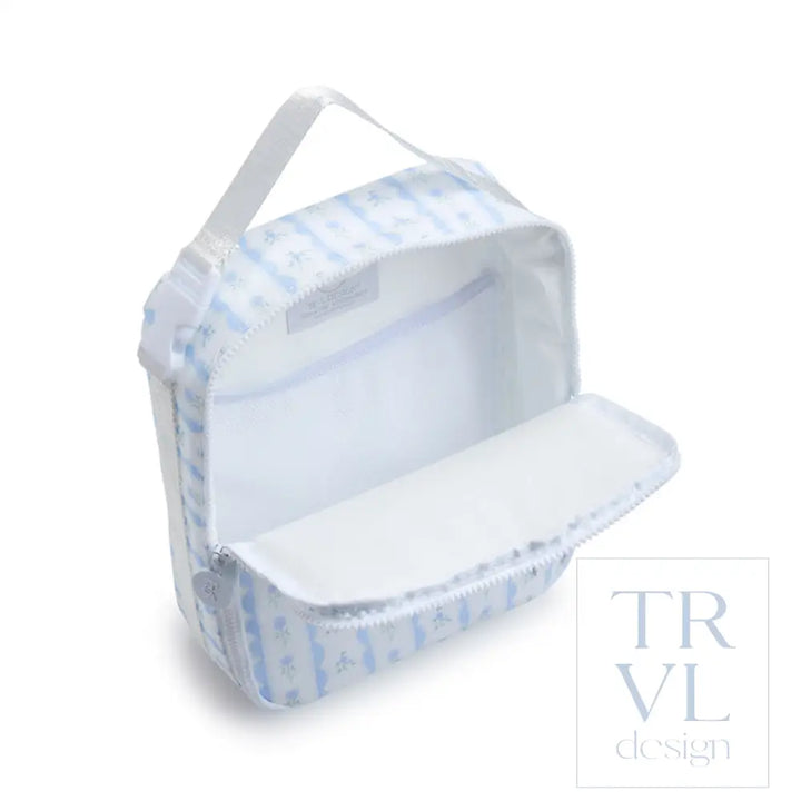 Lunch Box Insulated Lunch Bag - Pimlico Plaid Blue *New Shape! Bags