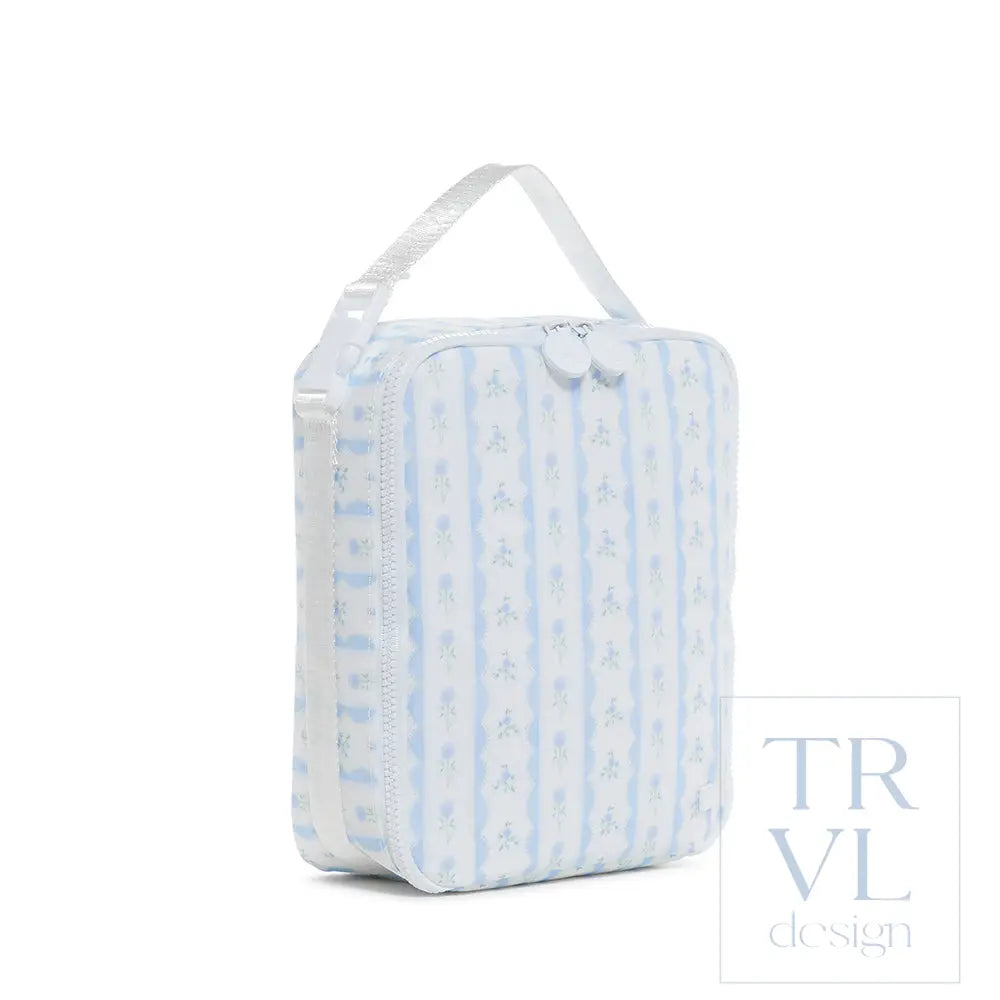 Lunch Box Insulated Lunch Bag - Ribbon Floral Blue *New! Bags