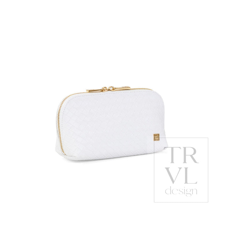LUXE DUO CASE - WOVEN BLANC - Cosmetic &amp; Toiletry Bags