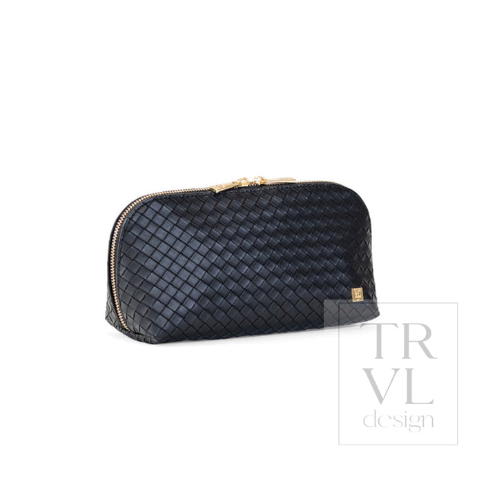 LUXE DUO CASE - WOVEN JET - Cosmetic &amp; Toiletry Bags