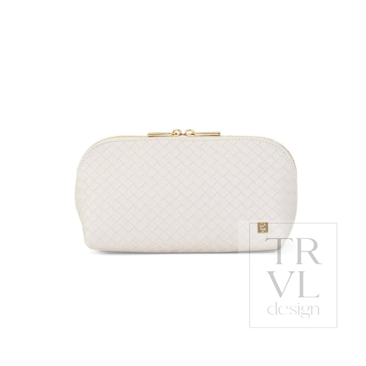 LUXE DUO CASE - WOVEN SAND - Cosmetic &amp; Toiletry Bags