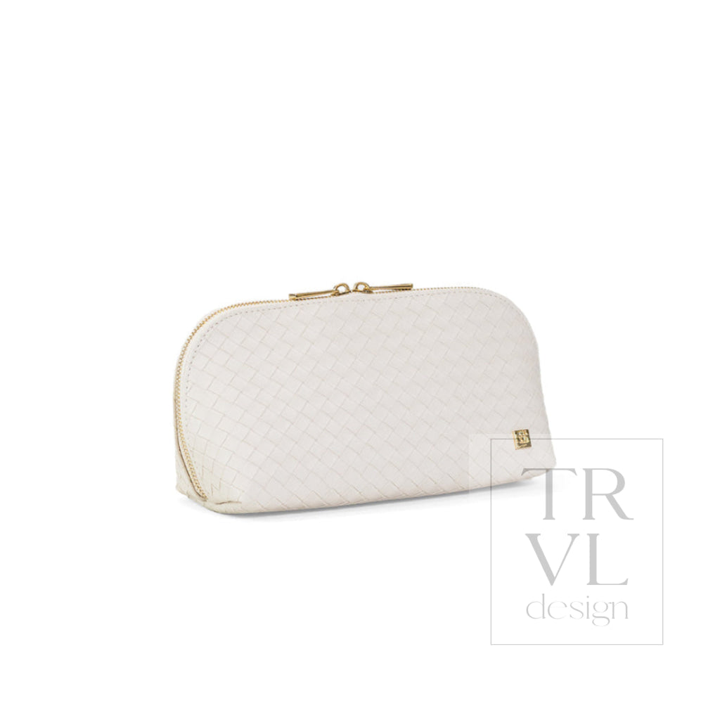 LUXE DUO CASE - WOVEN SAND - Cosmetic &amp; Toiletry Bags