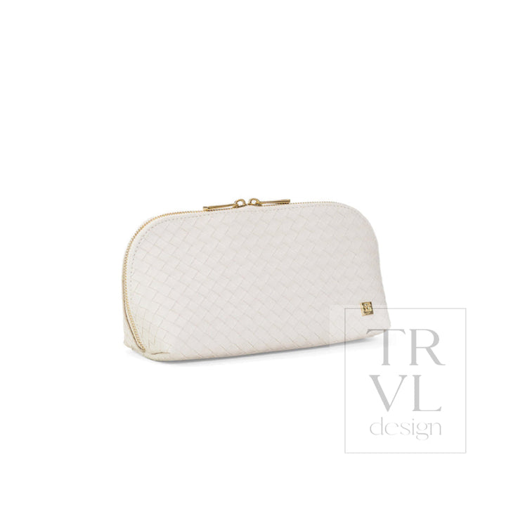 LUXE DUO CASE - WOVEN SAND - Cosmetic &amp; Toiletry Bags