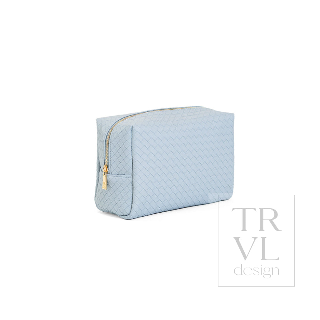 LUXE EVERYDAY Cosmetic Bag - WOVEN SURF - Cosmetic &amp; Toiletry Bags