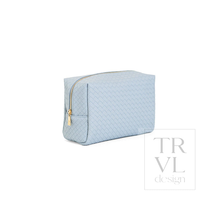 LUXE EVERYDAY Cosmetic Bag - WOVEN SURF - Cosmetic &amp; Toiletry Bags
