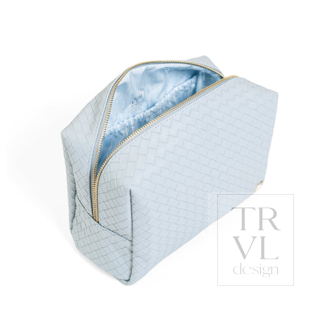 LUXE EVERYDAY Cosmetic Bag - WOVEN SURF - Cosmetic &amp; Toiletry Bags