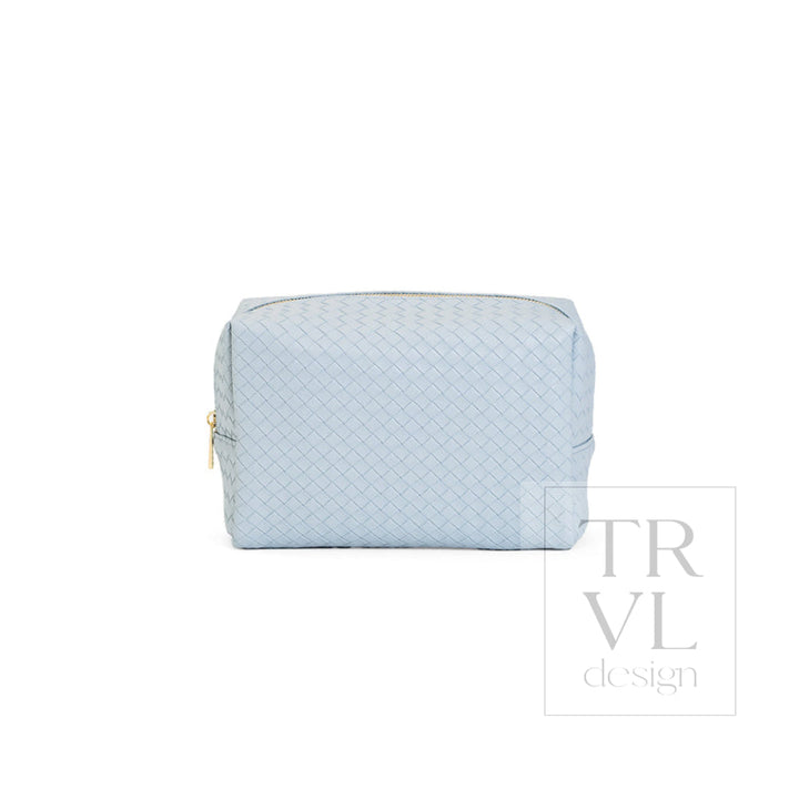 LUXE EVERYDAY Cosmetic Bag - WOVEN SURF - Cosmetic &amp; Toiletry Bags