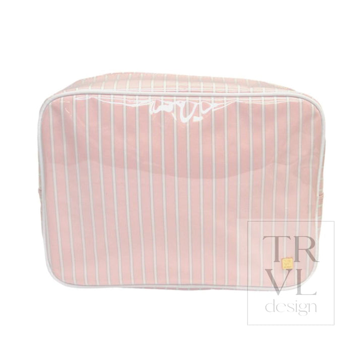 LUXE GLOSS OVERLAY XL GLAM + GO GLAM COASTAL SET - SHELL STRIPE - Cosmetic &amp; Toiletry Bags