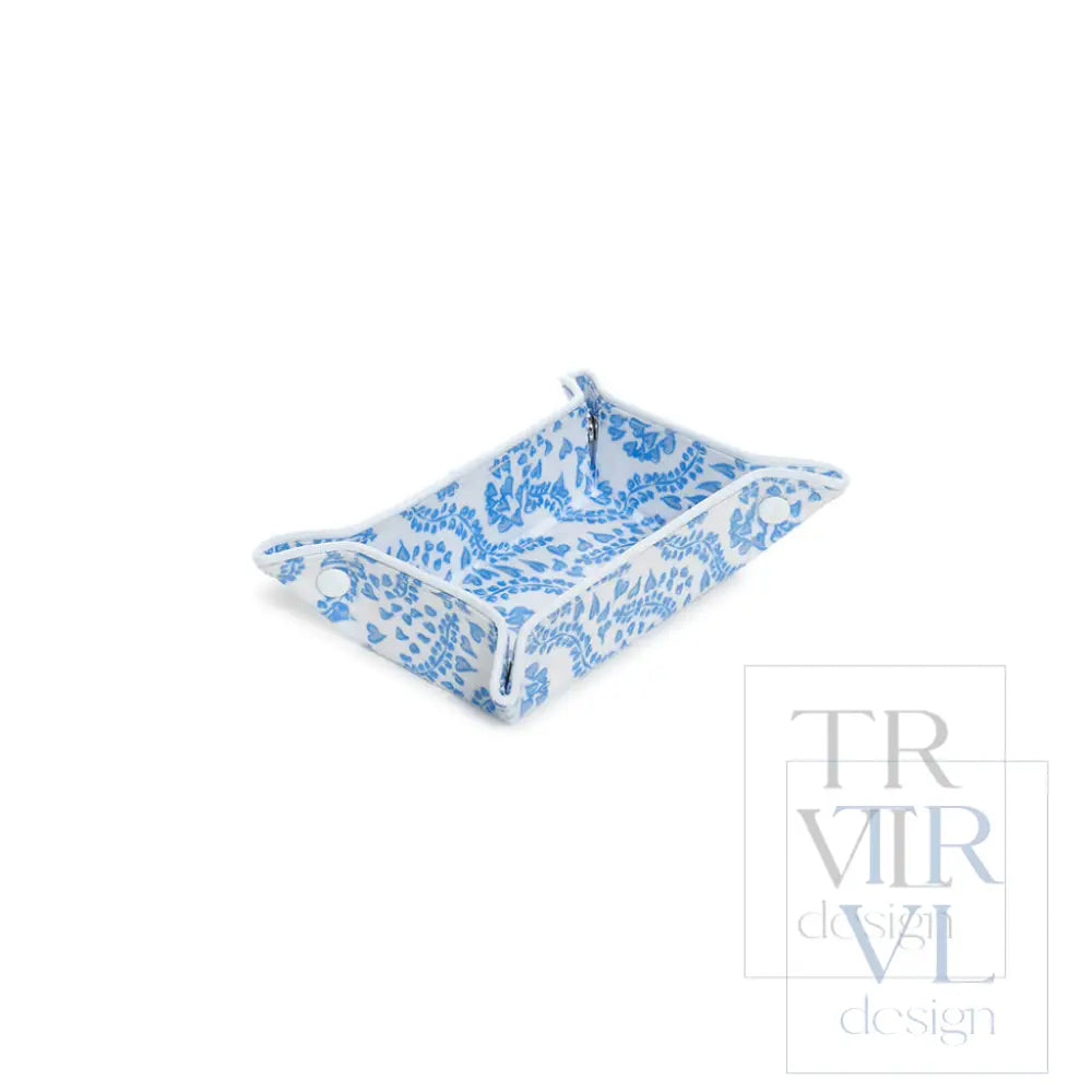 Luxe Gloss Tray Set - All Heart Blue Cosmetic &amp; Toiletry Bags