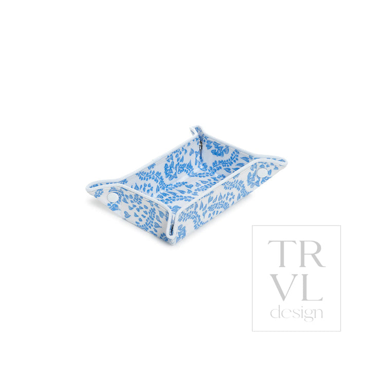 Luxe Gloss Tray Set - All Heart Blue Cosmetic &amp; Toiletry Bags