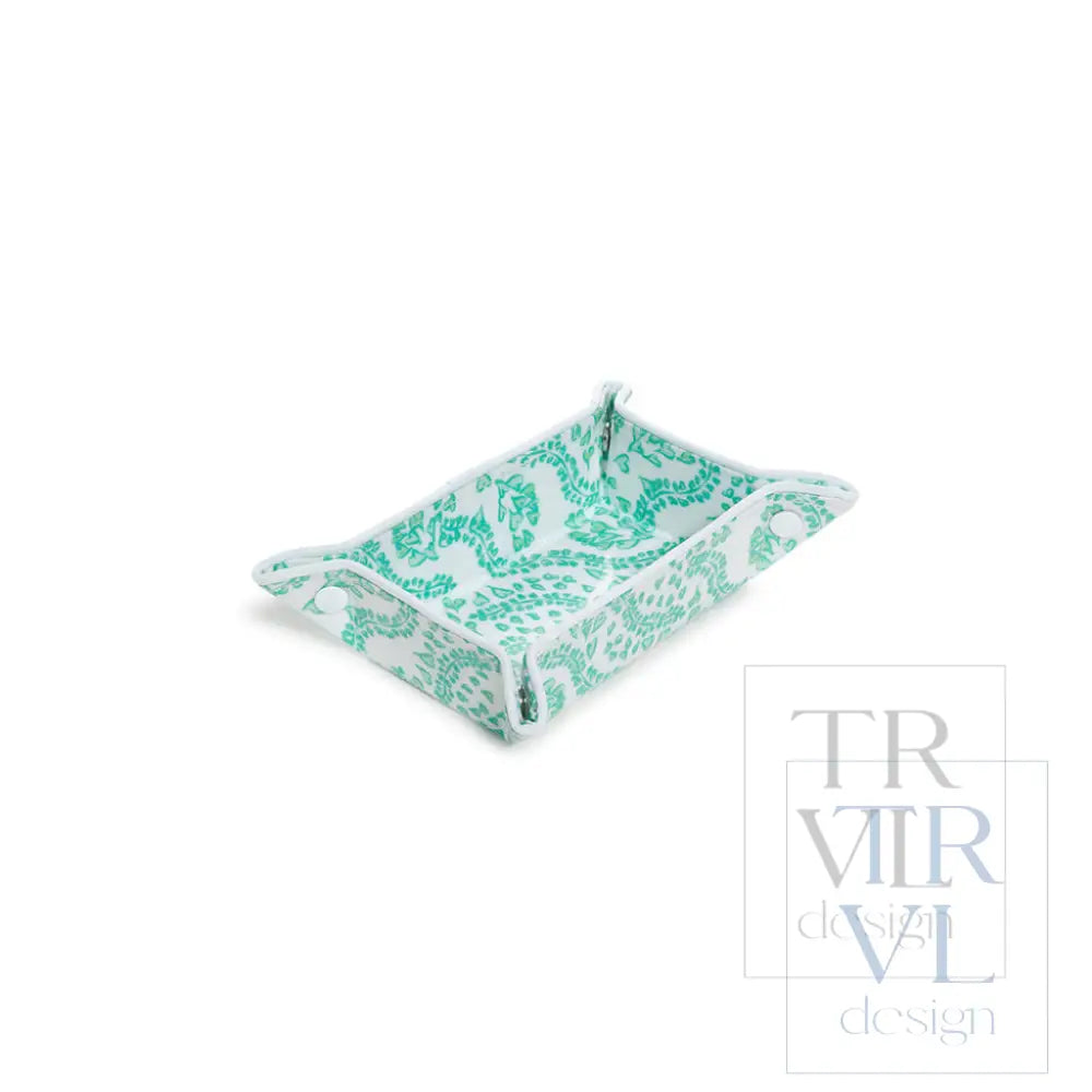 Luxe Gloss Tray Set - All Heart Kelly Green Cosmetic &amp; Toiletry Bags