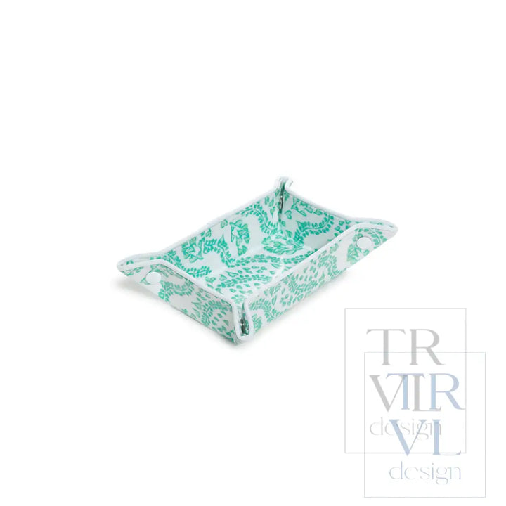 Luxe Gloss Tray Set - All Heart Kelly Green Cosmetic &amp; Toiletry Bags