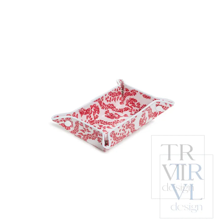 Luxe Gloss Tray Set - All Heart Red Cosmetic &amp; Toiletry Bags