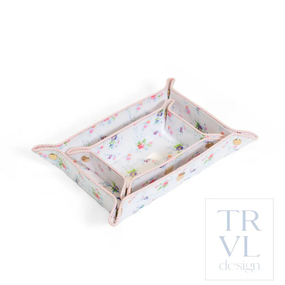 LUXE GLOSS TRAY SET - JULIETTE FLORAL - Trays