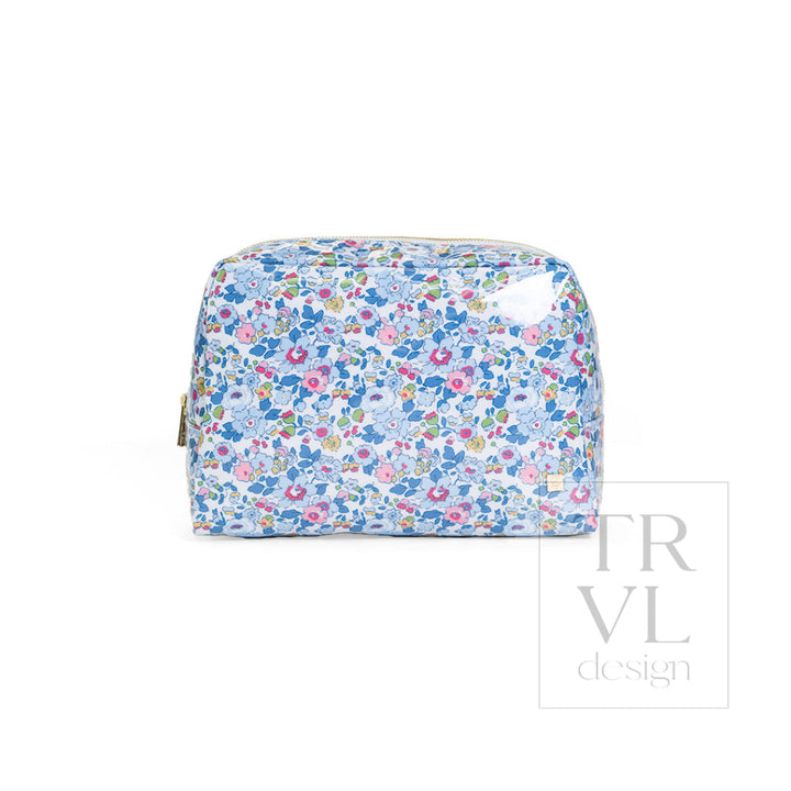 LUXE GLOSS WASH BAG SET - BRIDGEHAMPTON FLORAL - Cosmetic &amp; Toiletry Bags