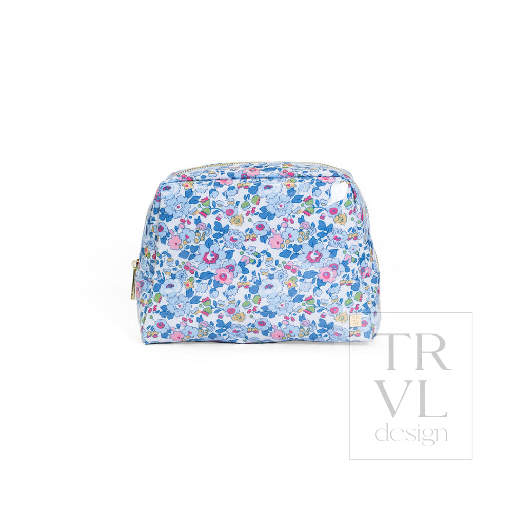LUXE GLOSS WASH BAG SET - BRIDGEHAMPTON FLORAL - Cosmetic & Toiletry Bags