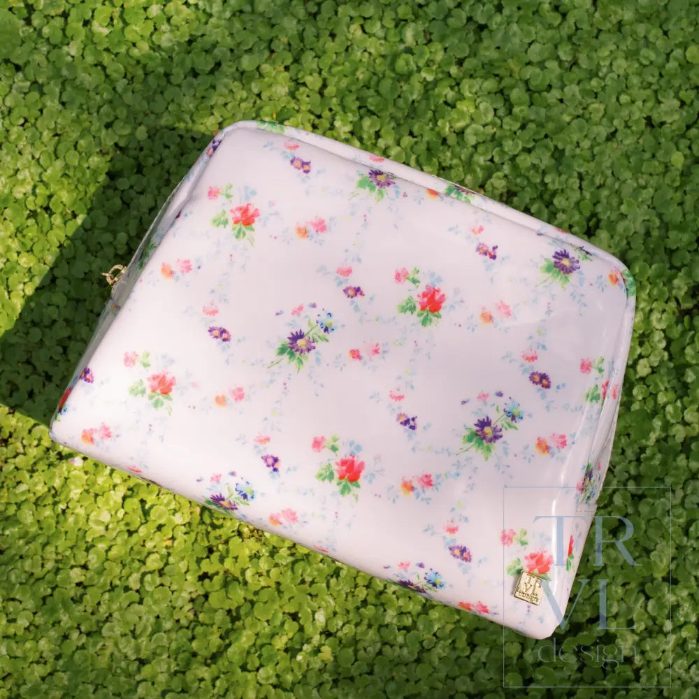 Luxe Gloss Wash Bag Set - Juliette Floral - Cosmetic & Toiletry Bags