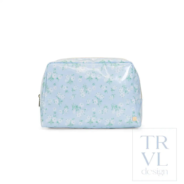 Luxe Gloss Wash Bag Set - Kiki Floral - Cosmetic & Toiletry Bags