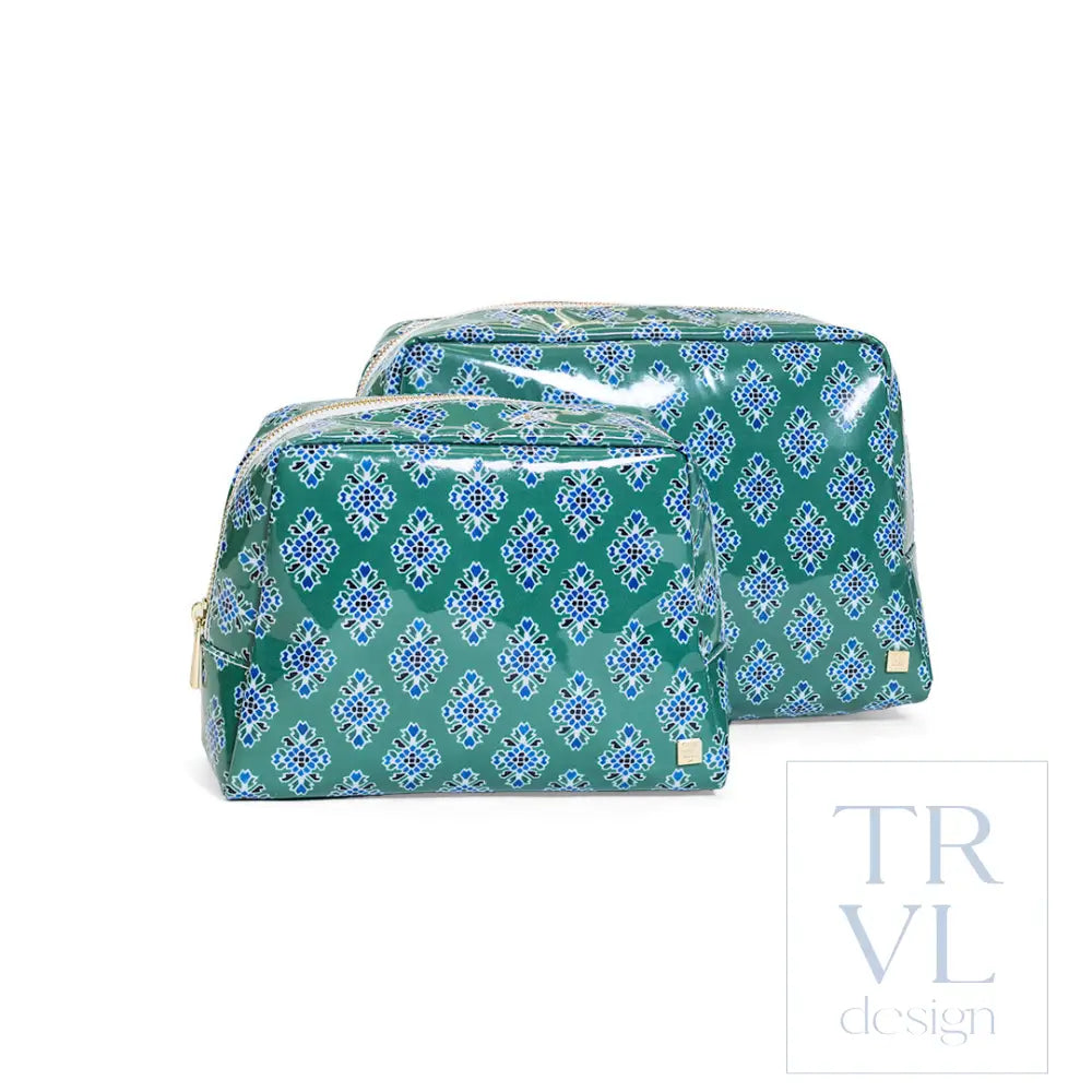 Luxe Gloss Wash Bag Set - Madison - Cosmetic & Toiletry Bags