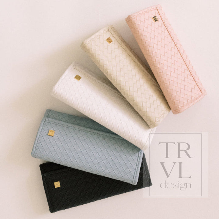 LUXE JEWELRY WALLET - WOVEN SURF - Jewelry Holders