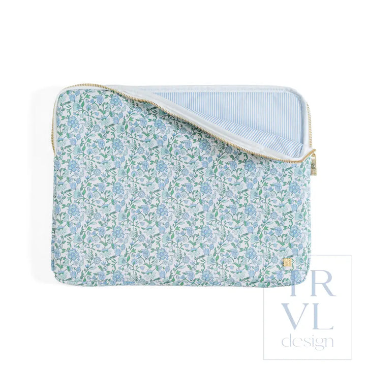 Luxe Laptop/Project Case - Hamptons Floral - Travel Pouches