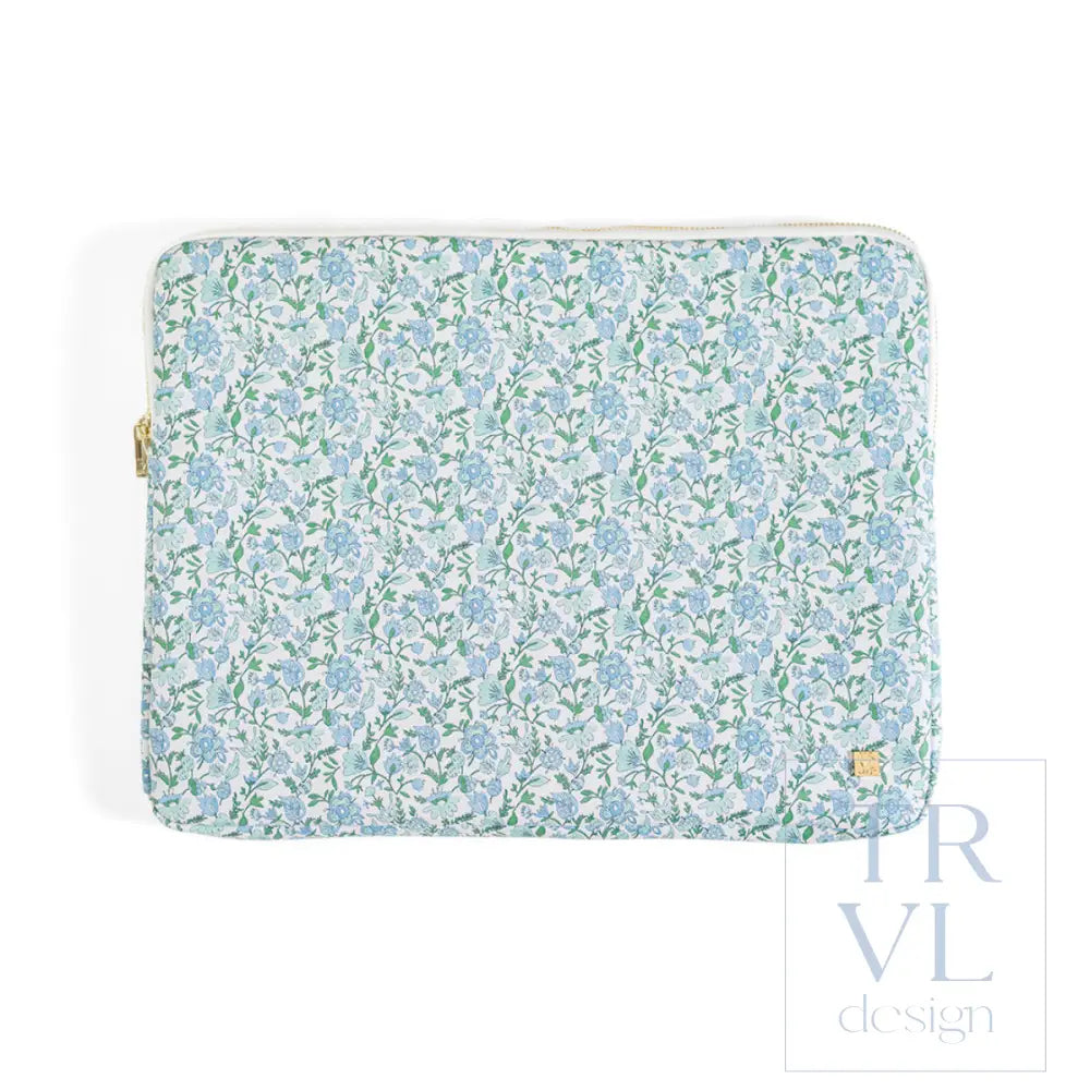 Luxe Laptop/Project Case - Hamptons Floral - Travel Pouches