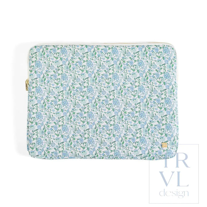 Luxe Laptop/Project Case - Hamptons Floral - Travel Pouches