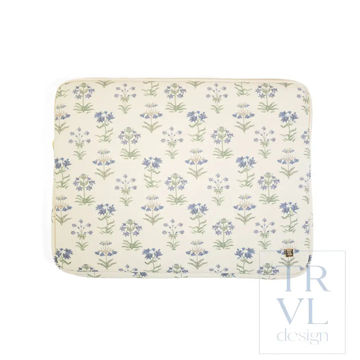 LUXE LAPTOP SLEEVE - PROVENCE - Travel Pouches