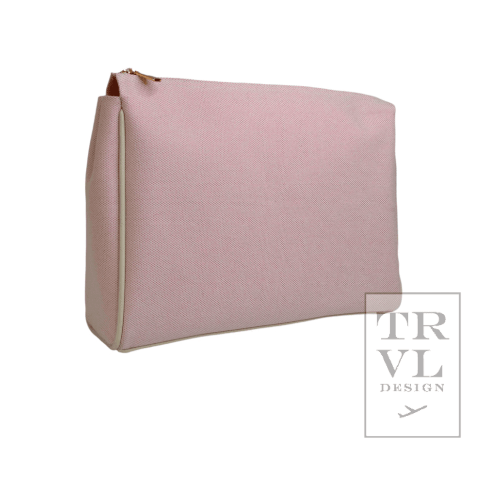 LUXE LINEN - LARGE VOYAGE - FLAMINGO