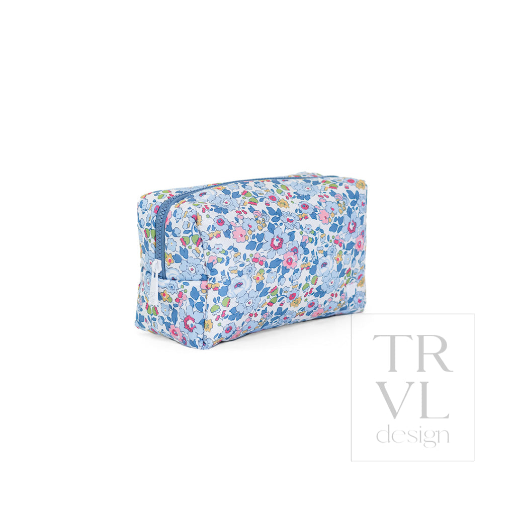 LUXE PUFFER COSMETIC BAG - BRIDGEHAMPTON FLORAL - Cosmetic &amp; Toiletry Bags