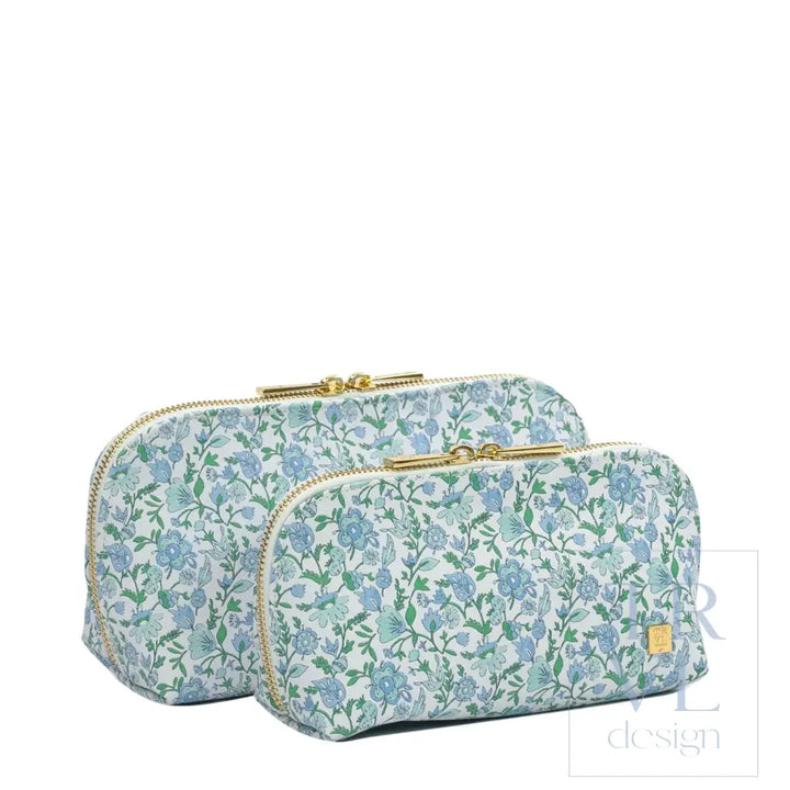 LUXE DUO CASE - HAMPTONS FLORAL - Cosmetic &amp; Toiletry Bags