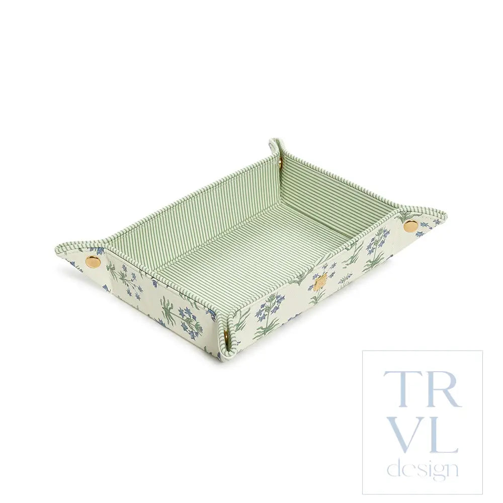Luxe Saffiano Tray Set - Provence - Trays