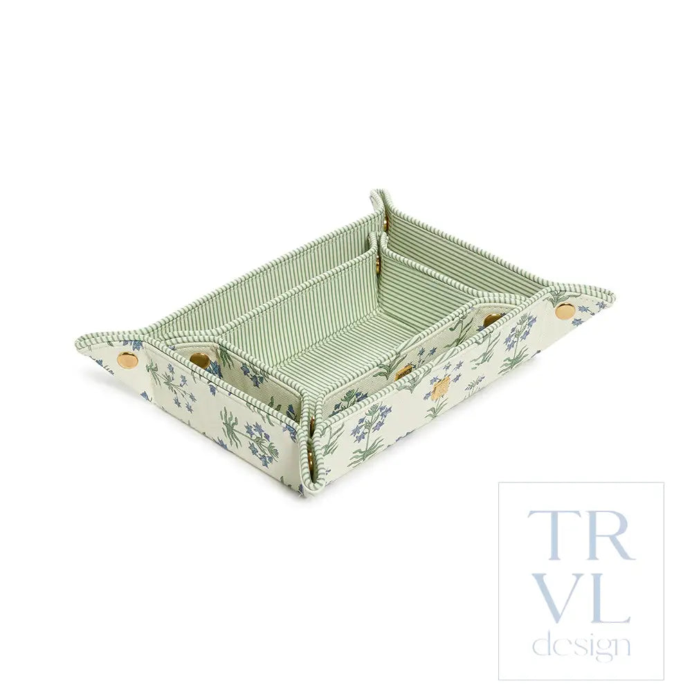 Luxe Saffiano Tray Set - Provence - Trays