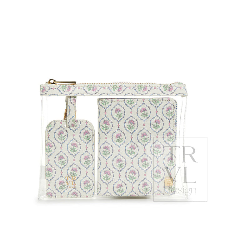 LUXE TRVL 3PC SET - ANTIBES - Travel Pouches