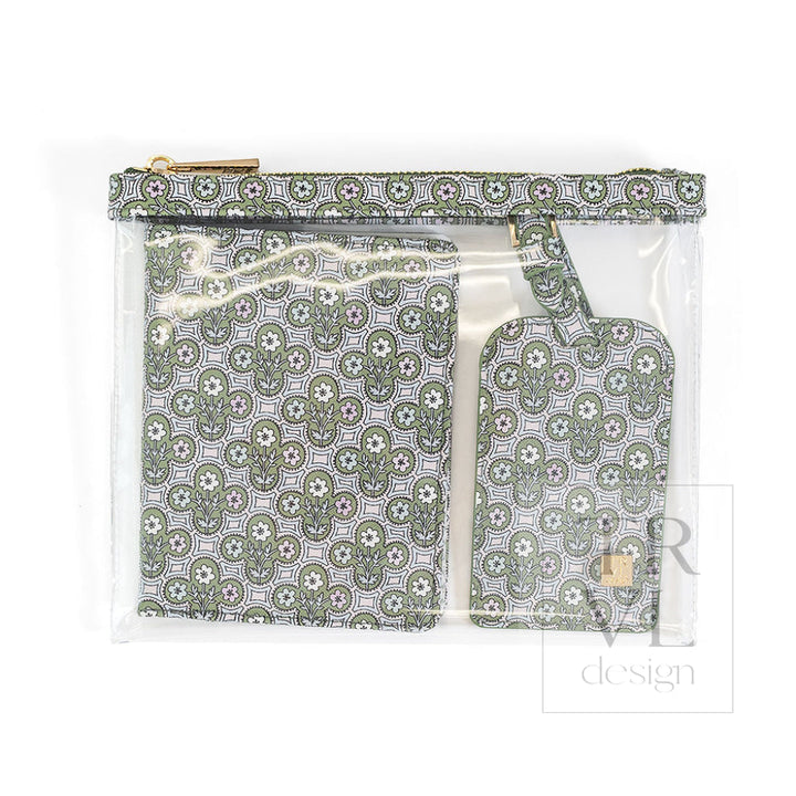 LUXE TRVL 3PC SET -SURREY - Travel Pouches