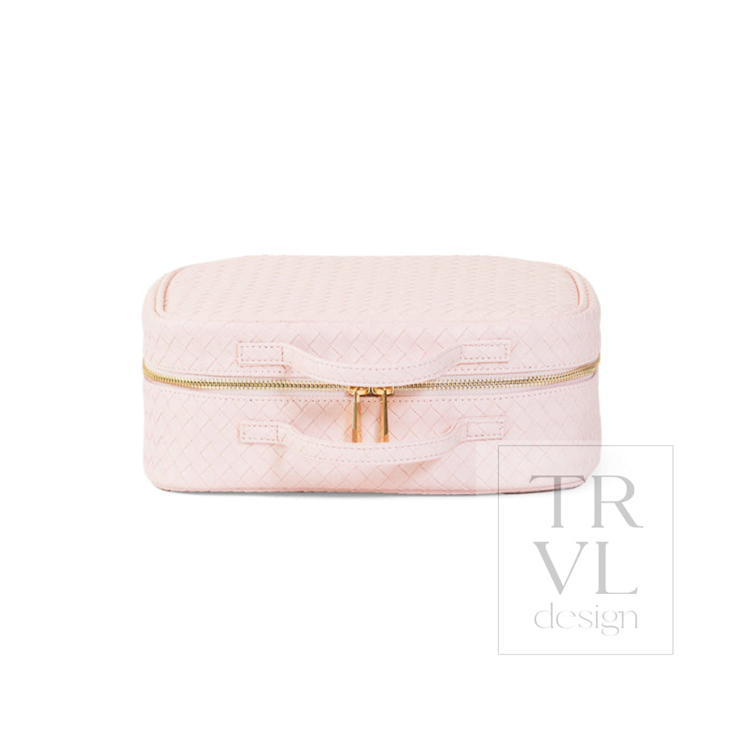 LUXE TRVL2 Cosmetic Toiletry Case - WOVEN SHELL - Cosmetic &amp; Toiletry Bags