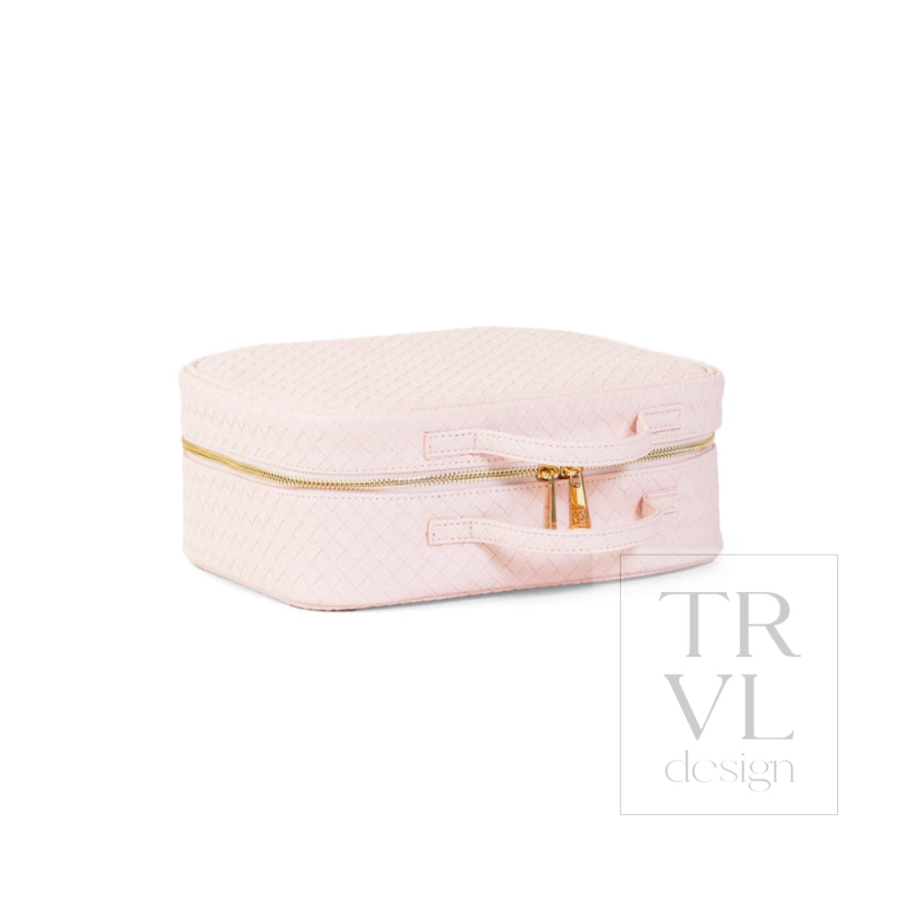 LUXE TRVL2 Cosmetic Toiletry Case - WOVEN SHELL - Cosmetic &amp; Toiletry Bags