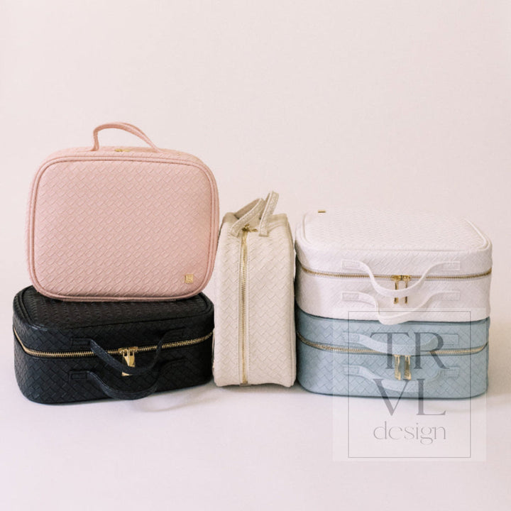 LUXE TRVL2 Cosmetic Toiletry Case - WOVEN SHELL - Cosmetic &amp; Toiletry Bags