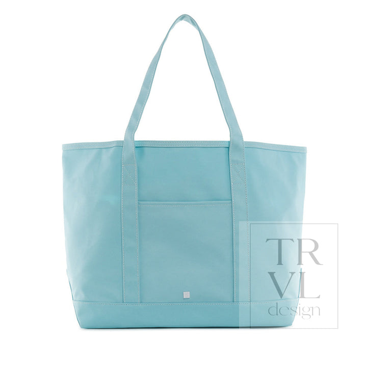 Maxi Tote - Coated Canvas Large Lake Blue *New In Stock!