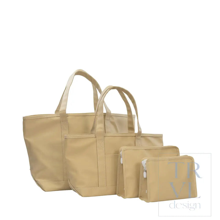 MAXI TOTE - COATED CANVAS Large ORANGE - Tote Bags