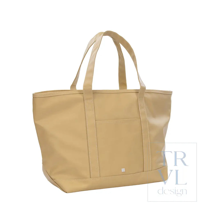 MAXI TOTE - COATED CANVAS Large ORANGE - Tote Bags