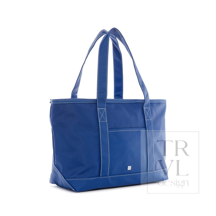 Medium Tote - Coated Canvas Blue Bell *Backorder 9/25